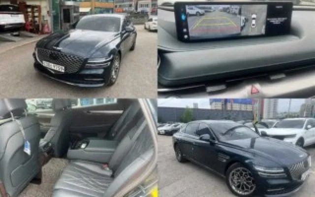 인천중고수입차 G80(RG3) 3.5 가솔린 터보 AWD 매물 사진 1 - 2022/01 44,109km